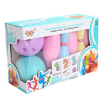 送料無料 キッズ用ボウリングボール 2個セット Amazon.co.jp: 子供用 ボーリング ボール おもちゃ 10ピン 2